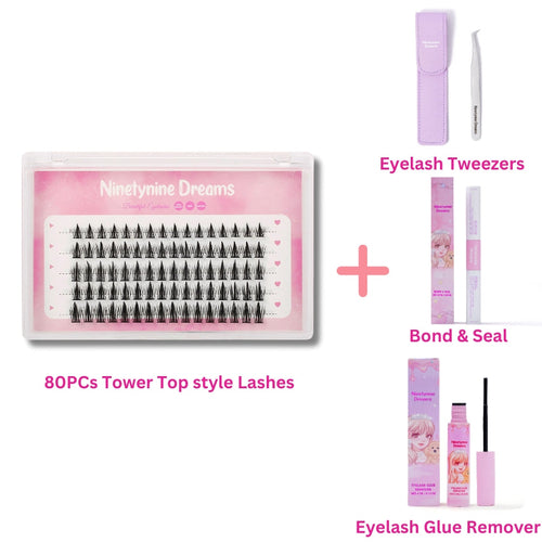80PCs Tower Top Style Lashes